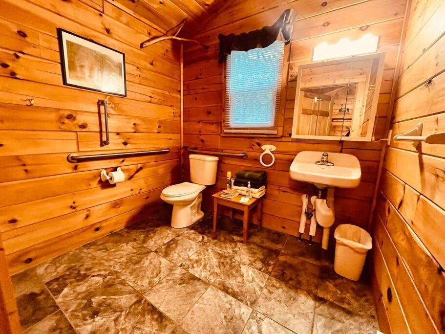 Willow Cabin Thompsonville Extérieur photo